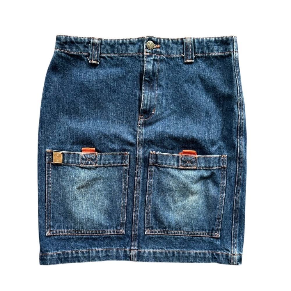 Y2K Polo Ralph Lauren Pocket Midi Skirt size 4